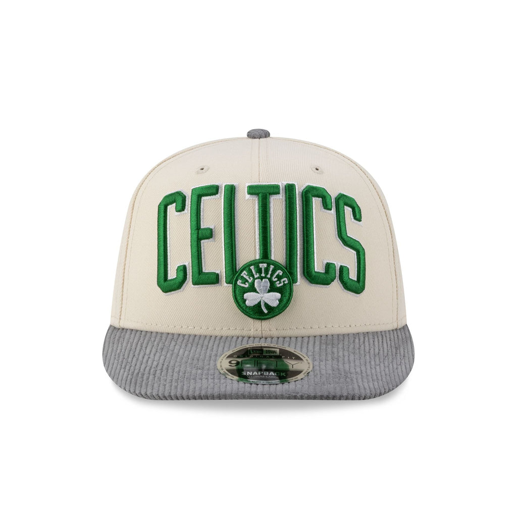 Boston Celtics Cord Visor 9FIFTY Snapback Hat