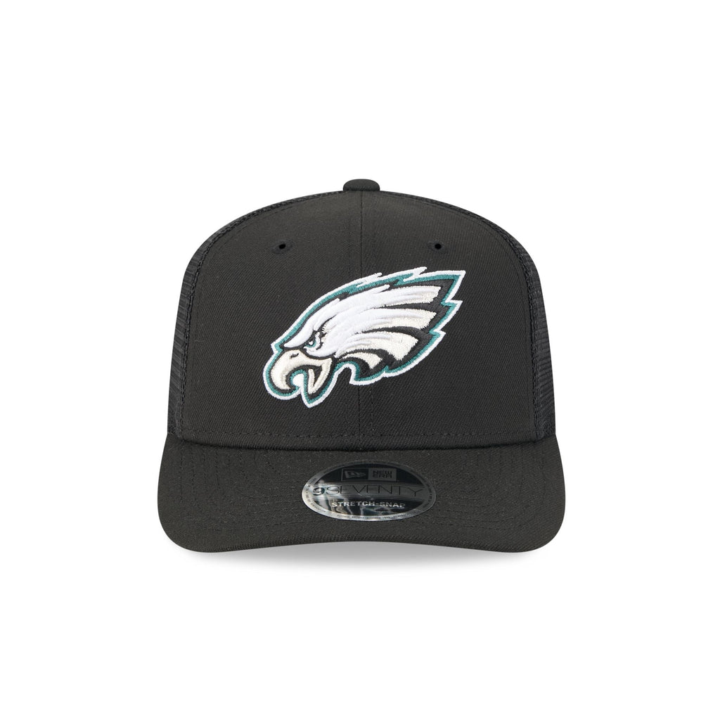 Philadelphia Eagles Team Black 9SEVENTY Trucker Hat