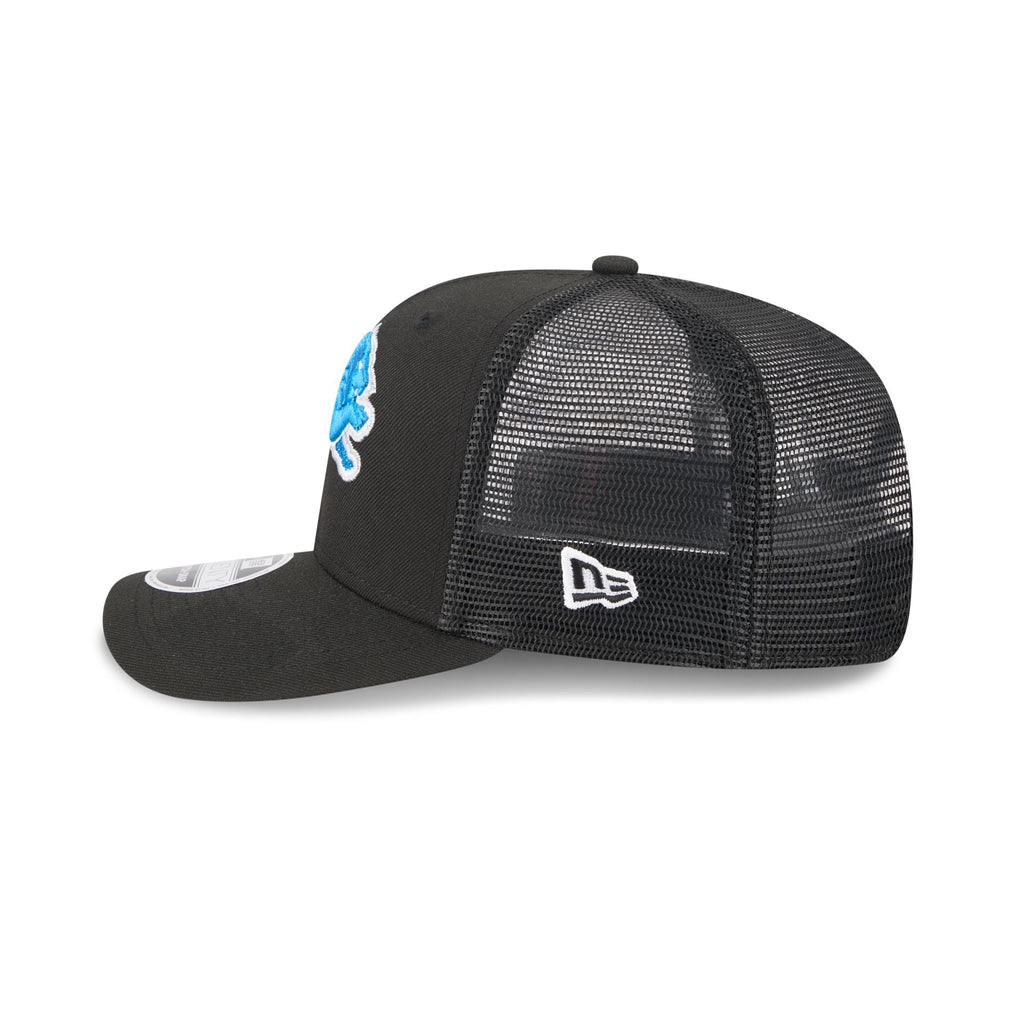 Detroit Lions Team Black 9SEVENTY Trucker Hat