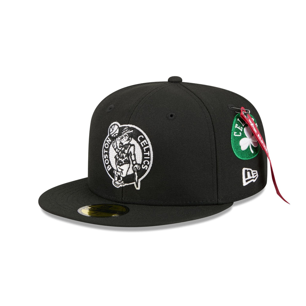 Alpha Industries x Boston Celtics Black 59FIFTY Fitted Hat
