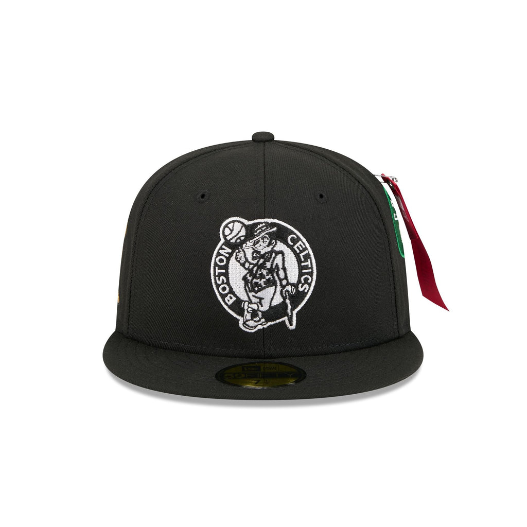 Alpha Industries x Boston Celtics Black 59FIFTY Fitted Hat