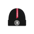 Alpha Industries x Toronto Raptors Black Cuff Knit Hat