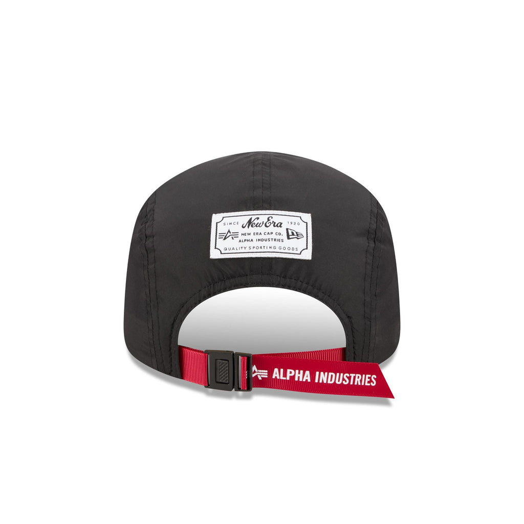 Alpha Industries x Los Angeles Lakers Black Runner Adjustable Hat