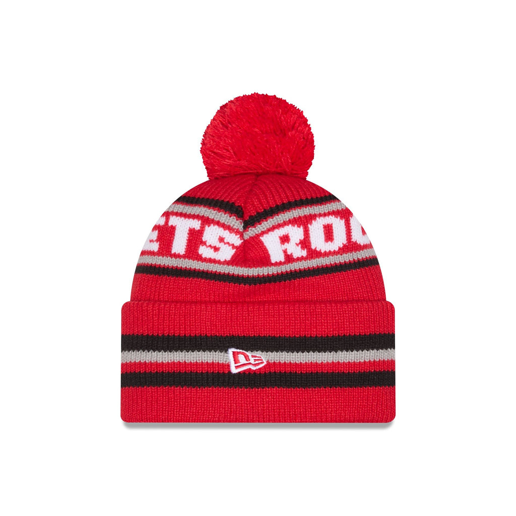 Houston Rockets Classic Pom Knit Hat