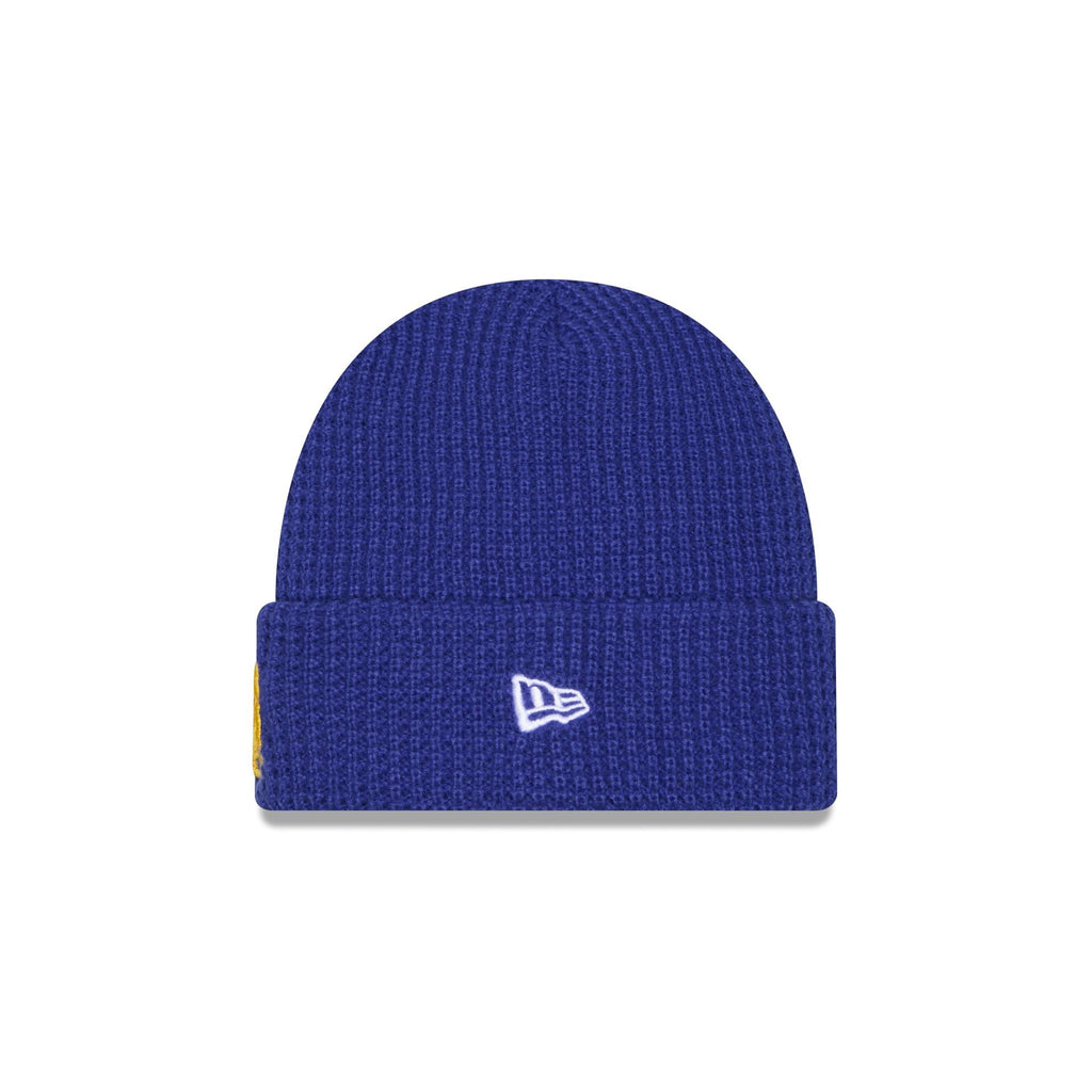 Golden State Warriors Waffle Stitch Knit Beanie Hat