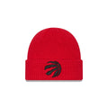 Toronto Raptors Waffle Stitch Knit Beanie Hat