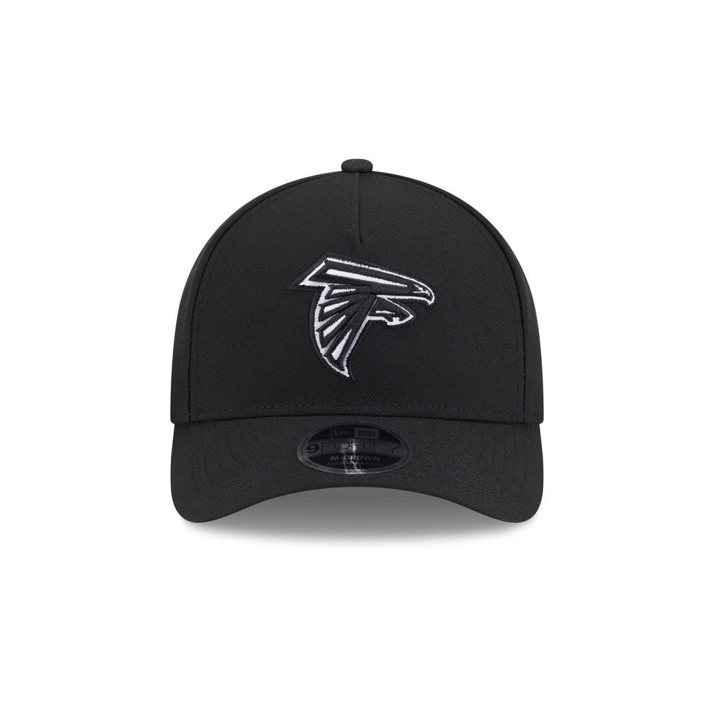 Atlanta Falcons Black & White 9FORTY M-Crown A-Frame Snapback Hat