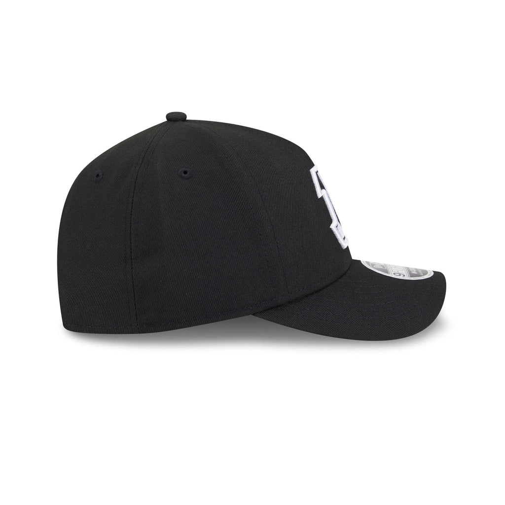 Cincinnati Bengals Black & White 9FORTY M-Crown A-Frame Snapback Hat