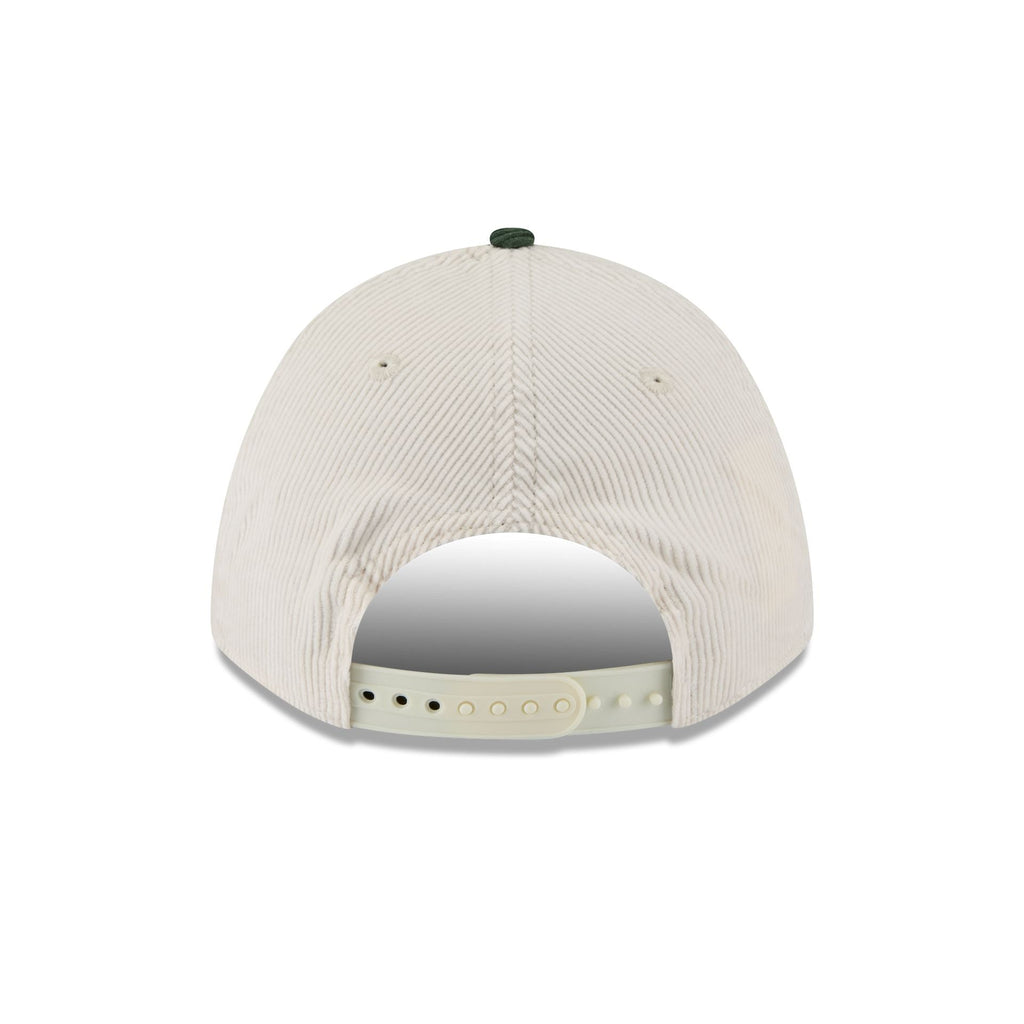 Milwaukee Bucks Stacked Corduroy 9FORTY M-Crown A-Frame Snapback Hat