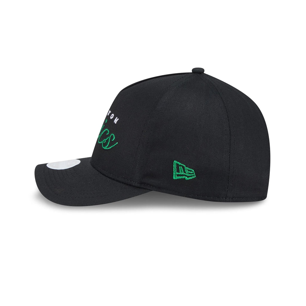 Boston Celtics Metallic Women's 9FORTY M-Crown A-Frame Snapback Hat