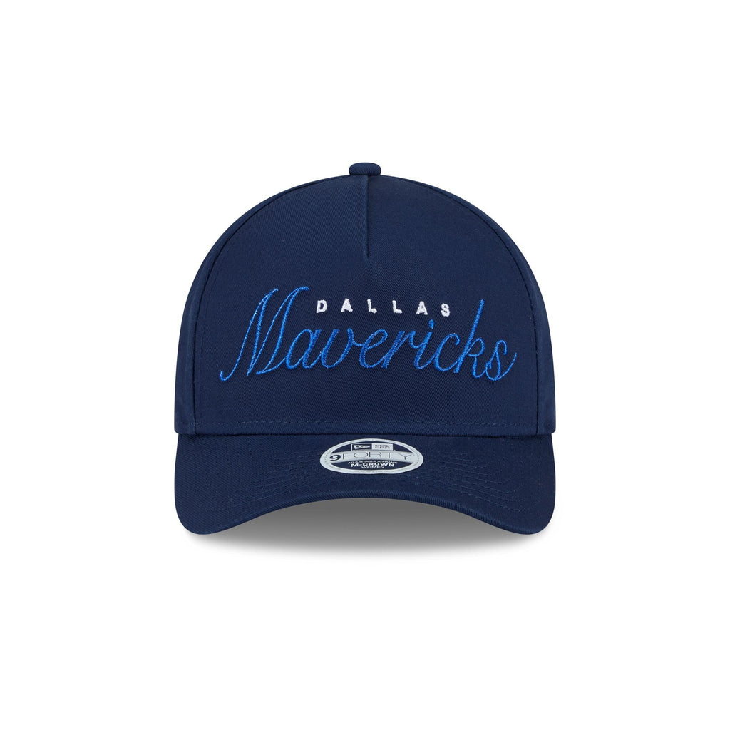 Dallas Mavericks Metallic Women's 9FORTY M-Crown A-Frame Snapback Hat