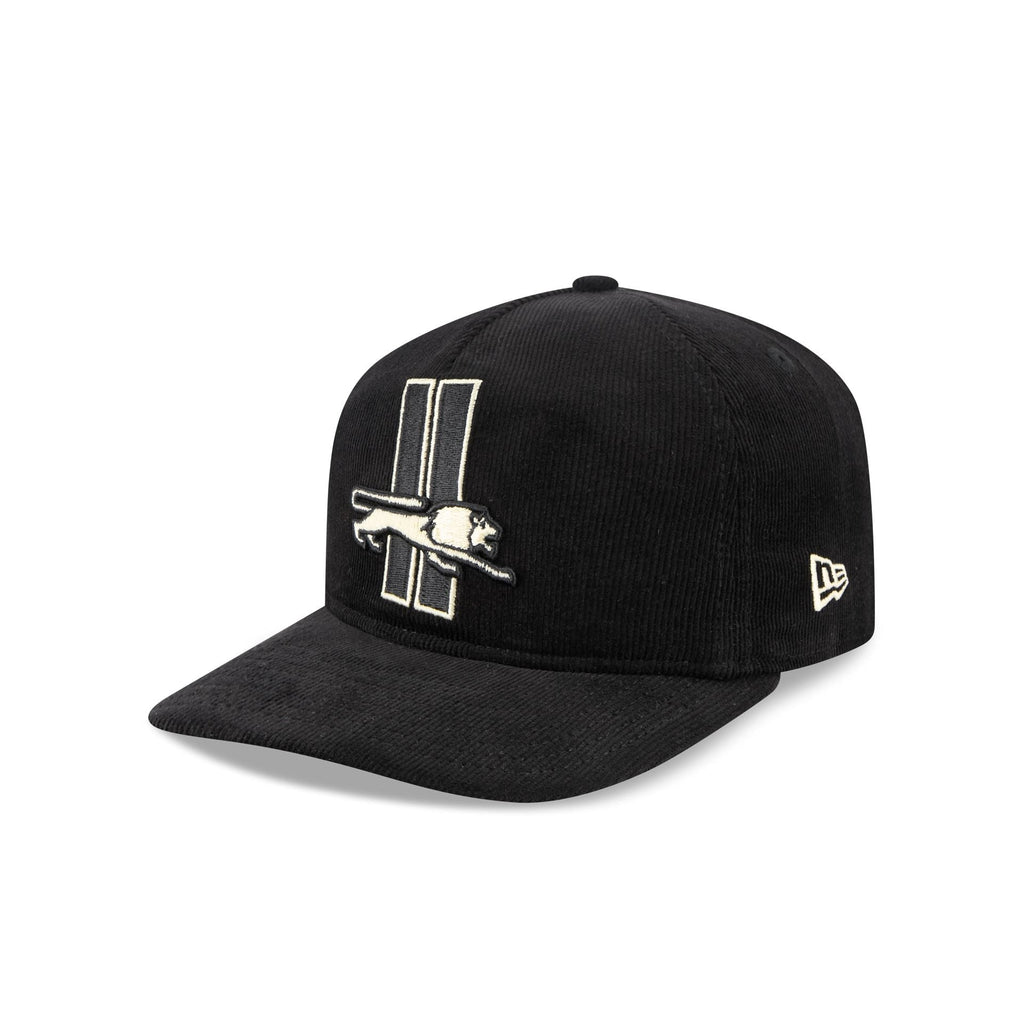 Detroit Lions Nostalgic Black Corduroy 19TWENTY Adjustable Hat