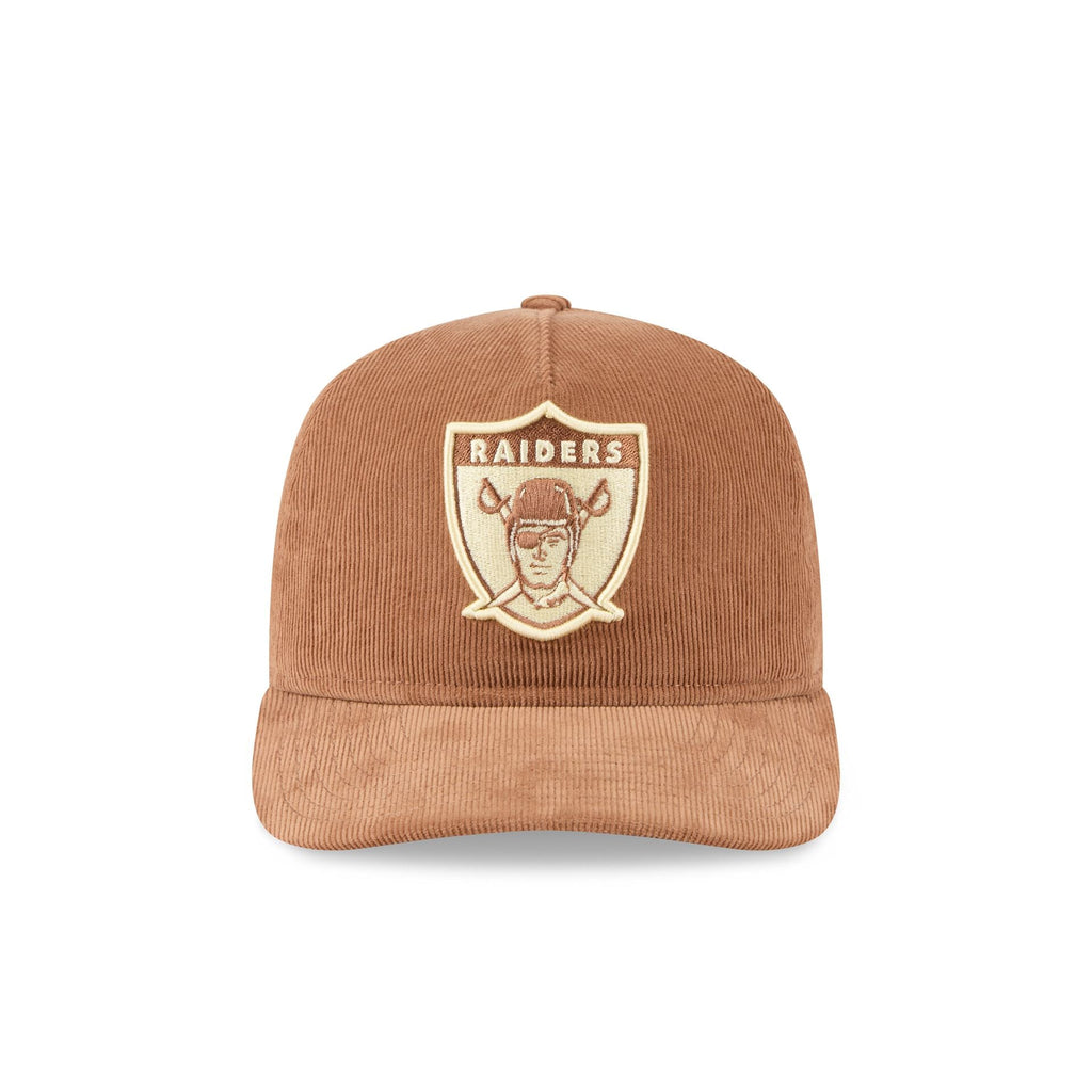 Las Vegas Raiders Nostalgic Brown Corduroy 19TWENTY Adjustable Hat