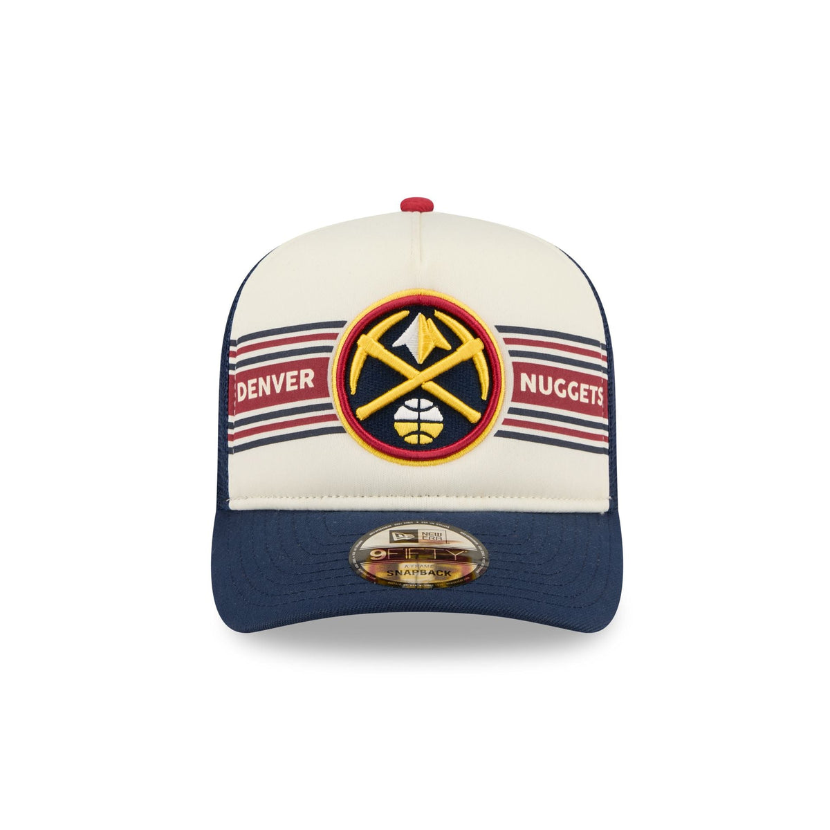 Denver Nuggets Banner 9FIFTY A-Frame Trucker Hat