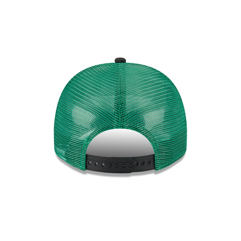 Boston Celtics Banner 9FIFTY A-Frame Trucker Hat