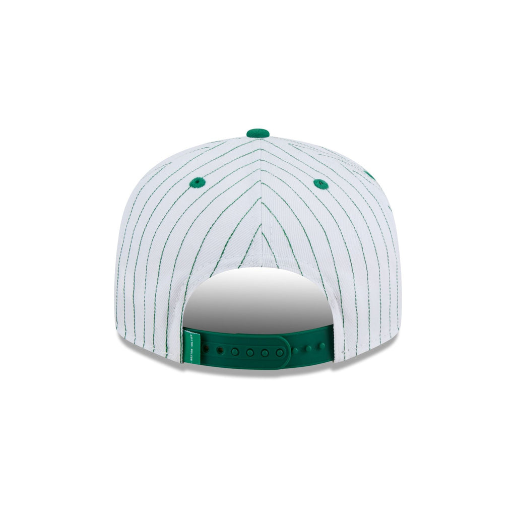 Boston Celtics Deceptor Pinstripe 9FIFTY Snapback Hat