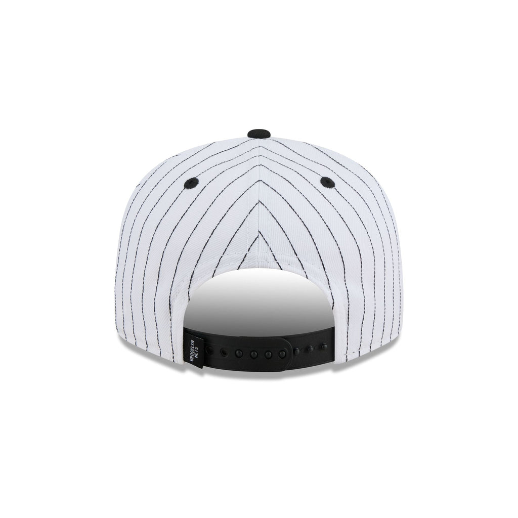 Brooklyn Nets Deceptor Pinstripe 9FIFTY Snapback Hat
