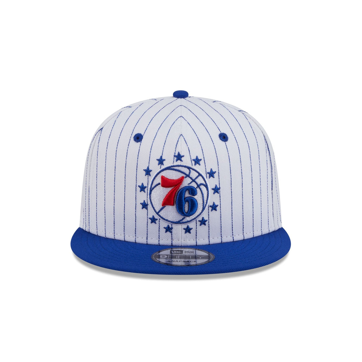 Philadelphia 76ers Deceptor Pinstripe 9FIFTY Snapback Hat