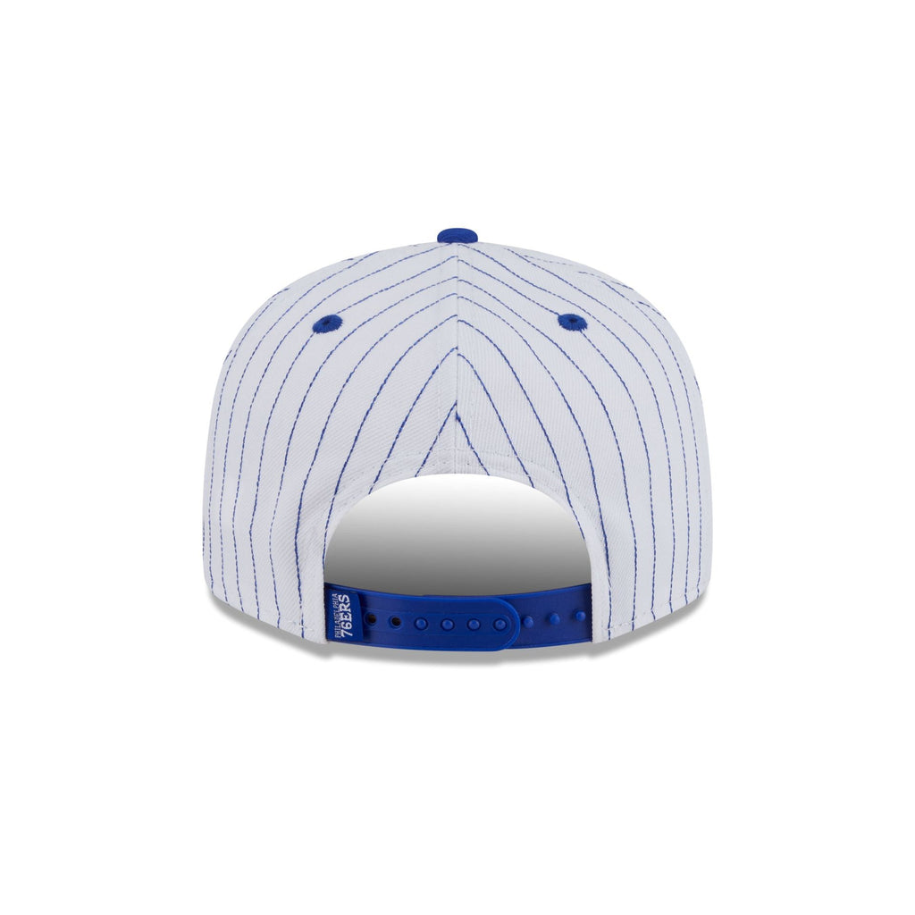 Philadelphia 76ers Deceptor Pinstripe 9FIFTY Snapback Hat