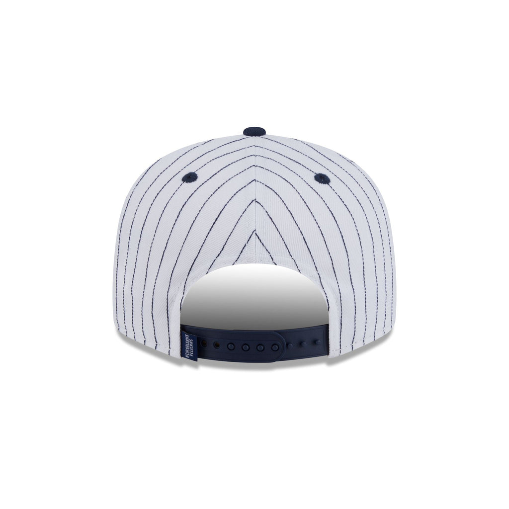New Orleans Pelicans Deceptor Pinstripe 9FIFTY Snapback Hat