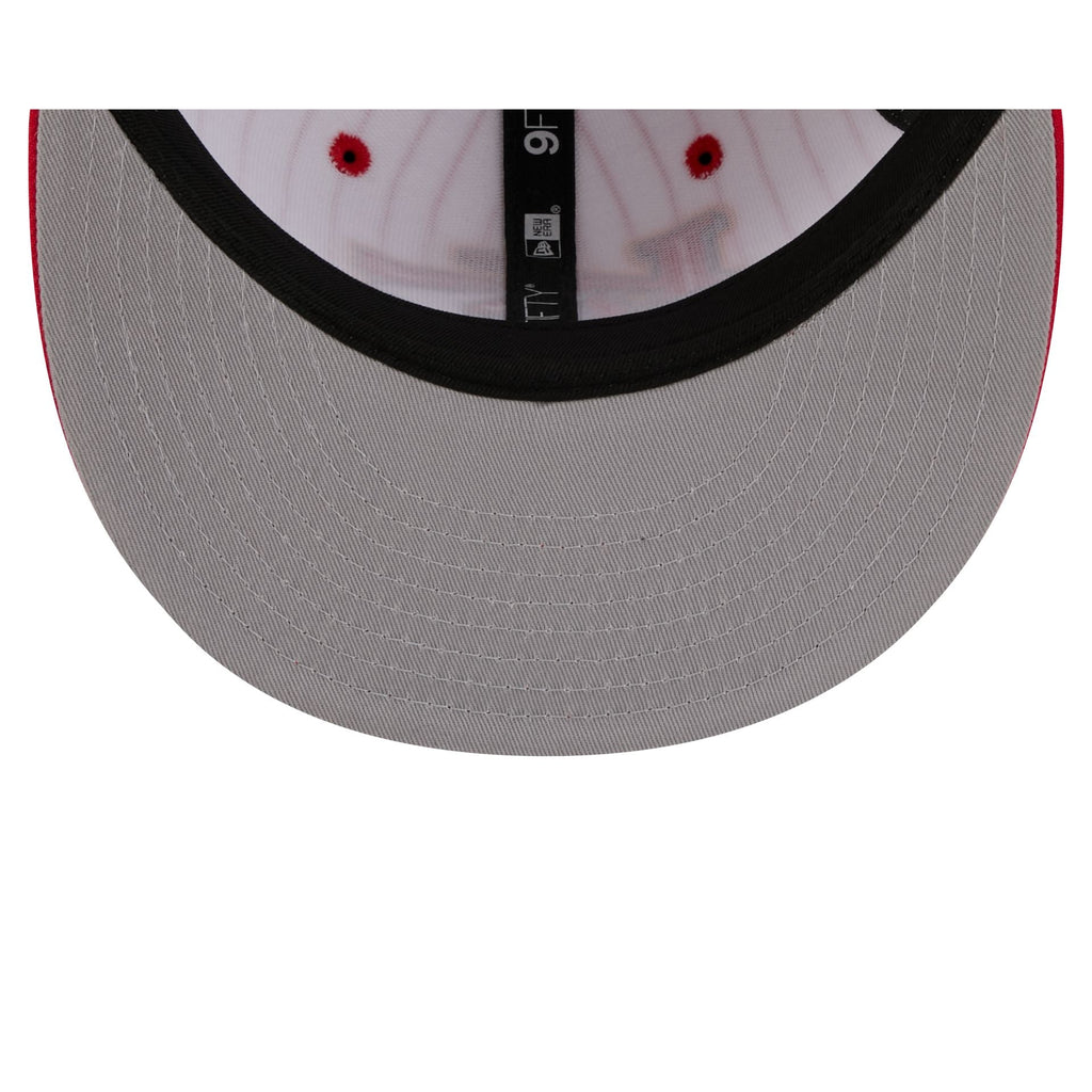 Kansas City Chiefs Deceptor Pinstripe 9FIFTY Snapback Hat