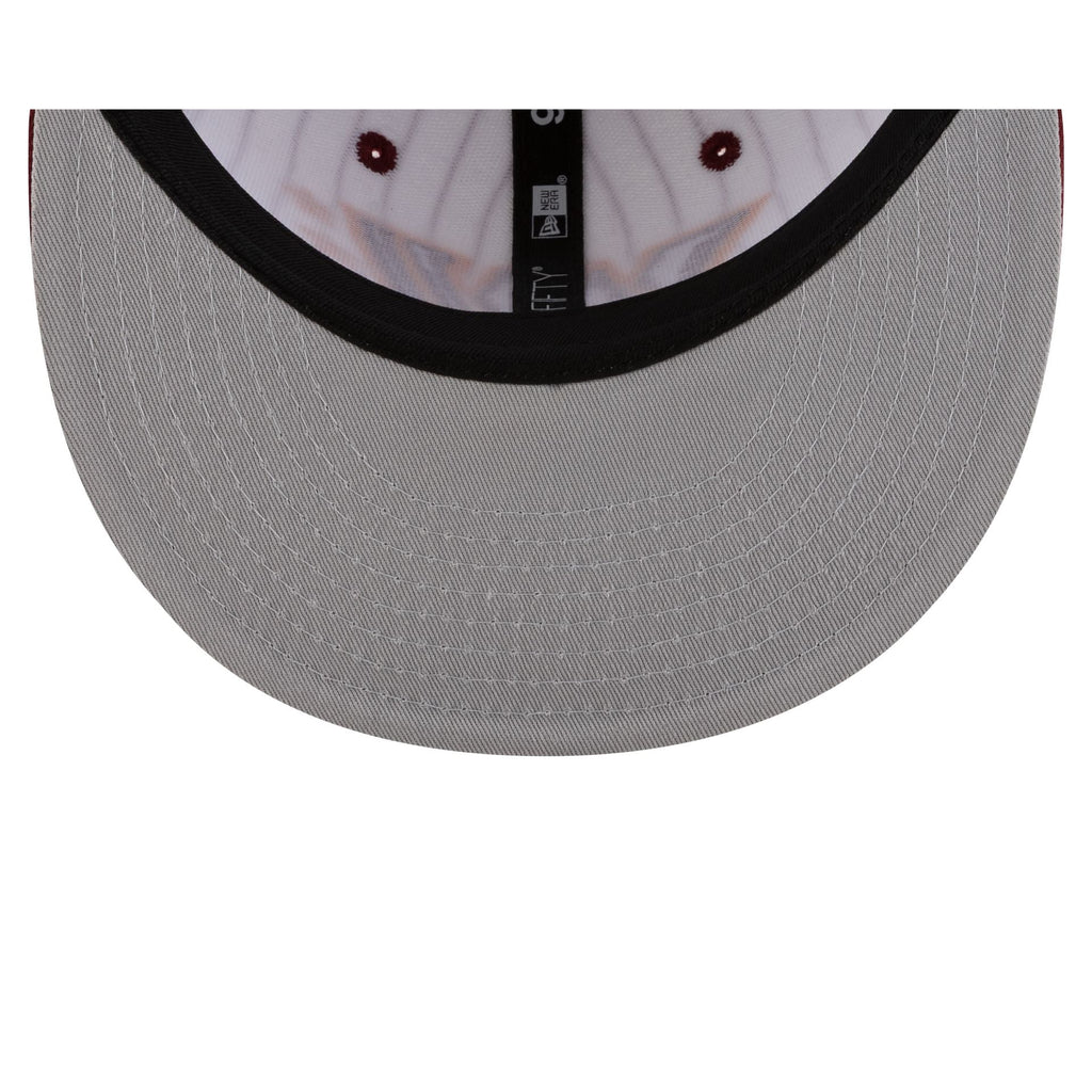 Washington Commanders Deceptor Pinstripe 9FIFTY Snapback Hat