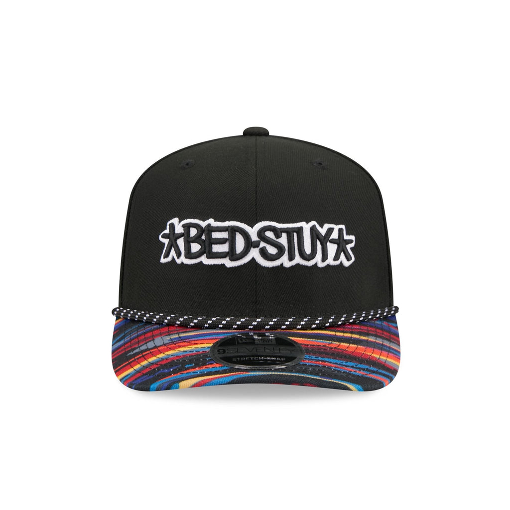 Brooklyn Nets 2025 City Edition 9SEVENTY Stretch-Snap Hat
