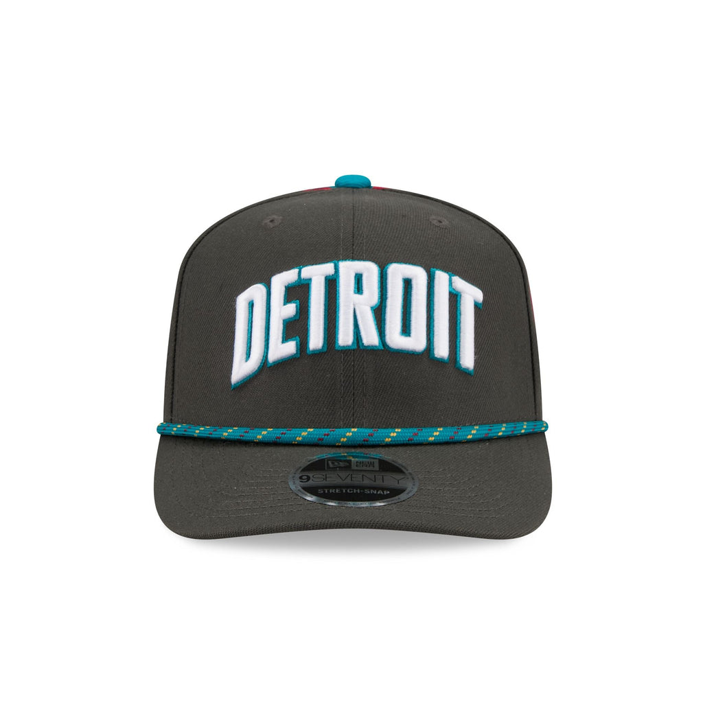 Detroit Pistons 2025 City Edition 9SEVENTY Stretch-Snap Hat