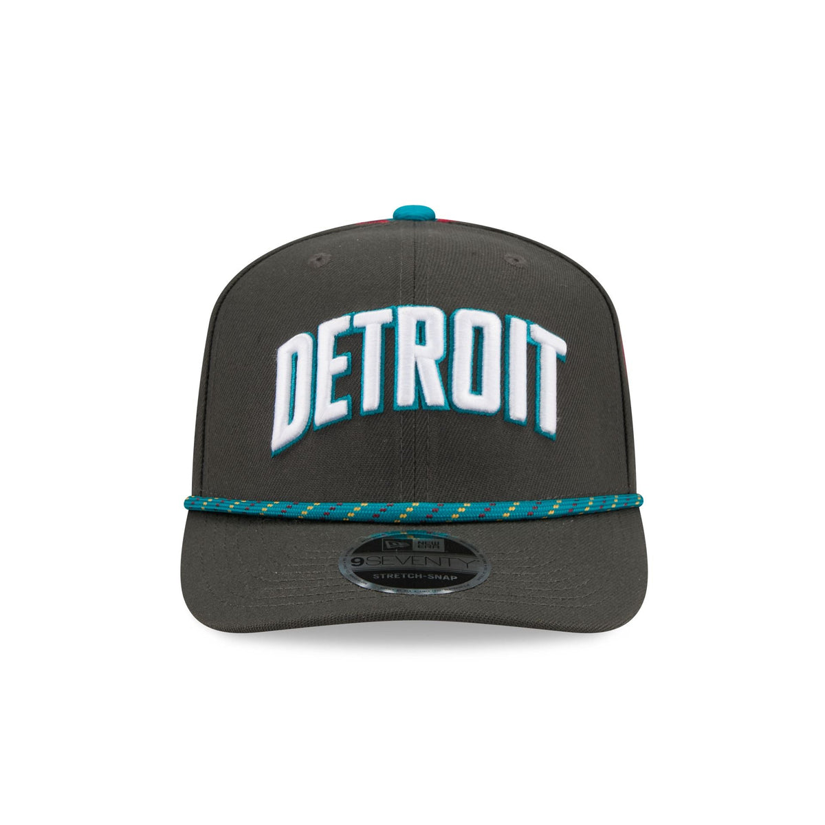 Detroit Pistons 2025 City Edition 9SEVENTY Stretch-Snap Hat
