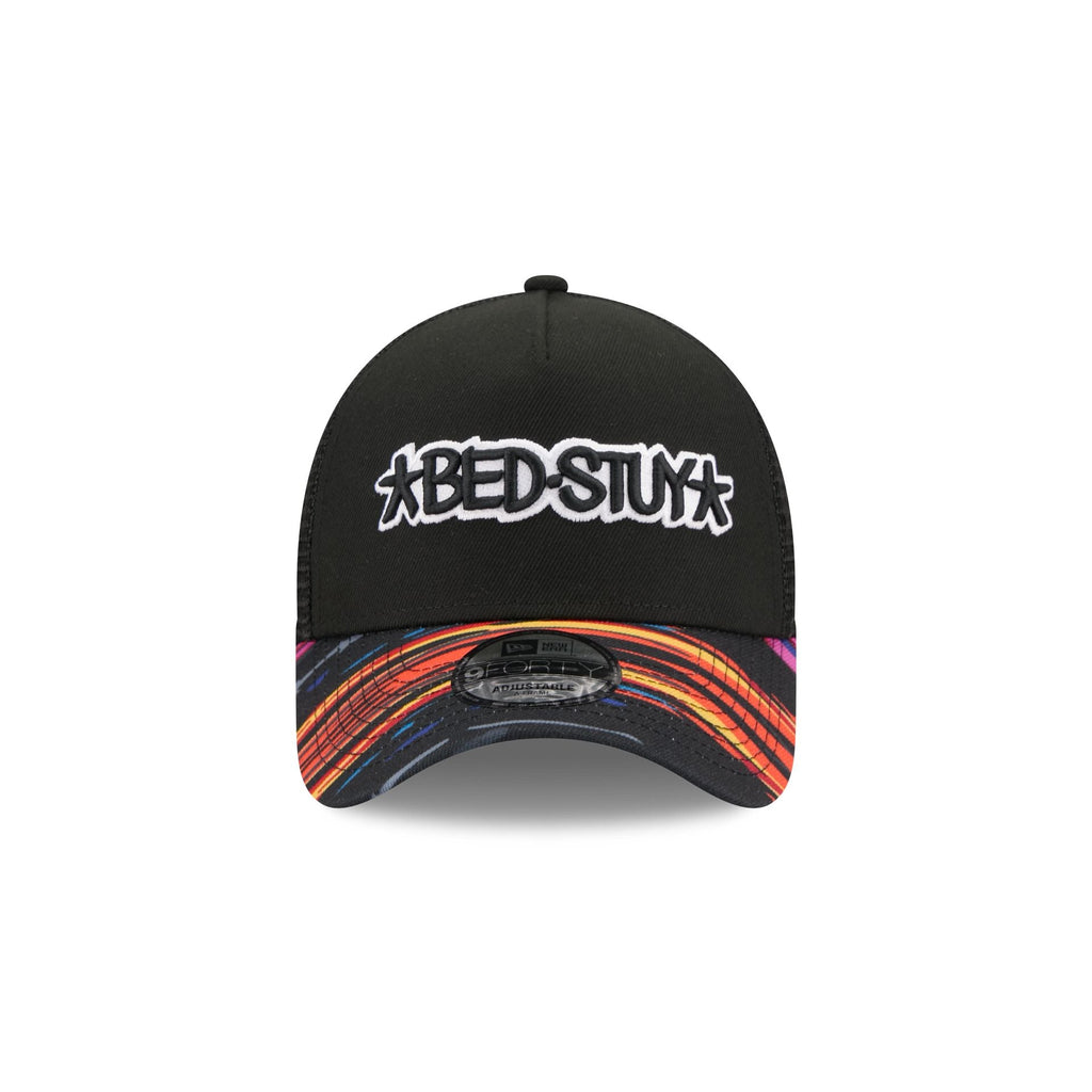 Brooklyn Nets 2025 City Edition 9FORTY A-Frame Trucker Hat