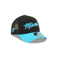 Miami Heat 2025 City Edition 9FORTY A-Frame Trucker Hat