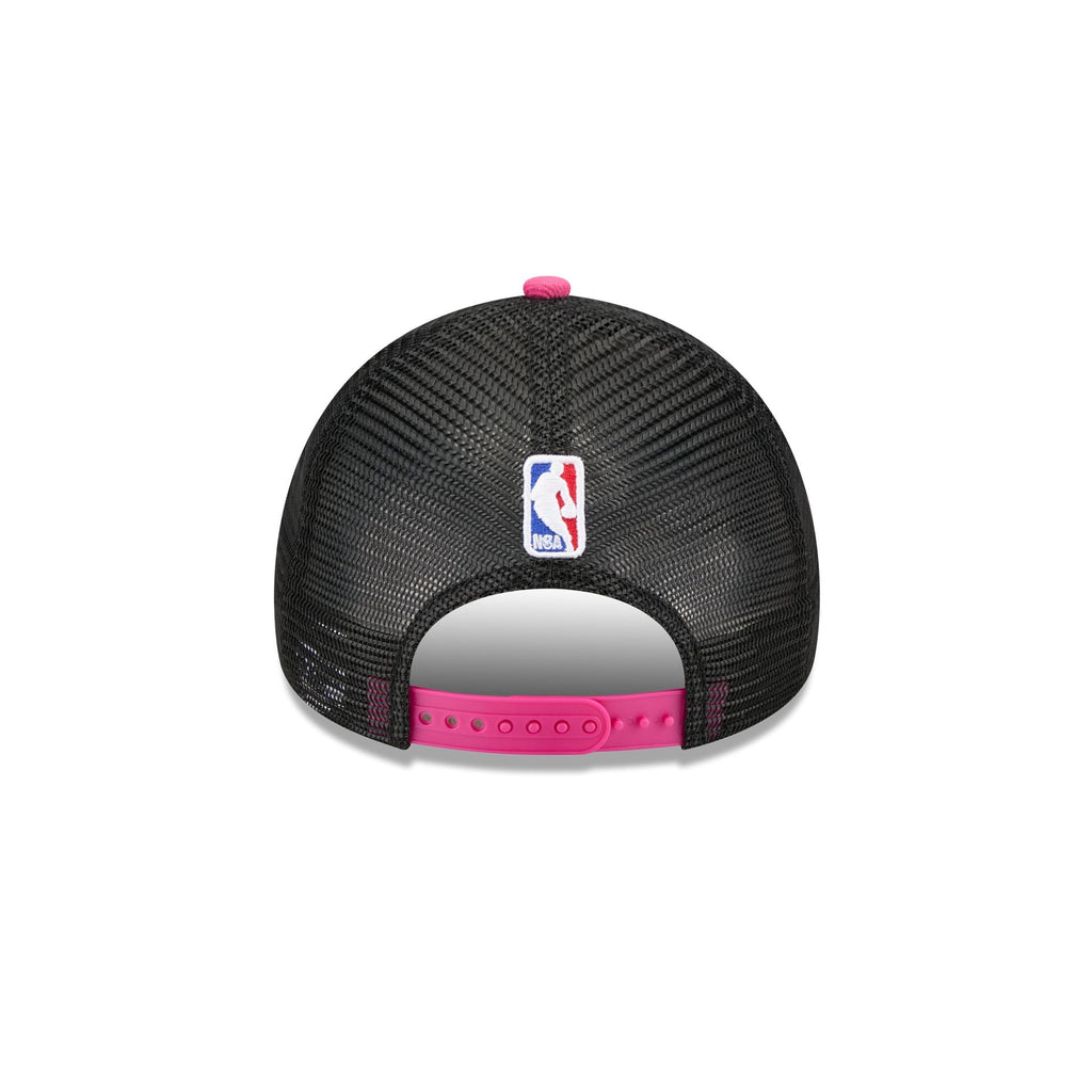 Miami Heat 2025 City Edition 9FORTY A-Frame Trucker Hat