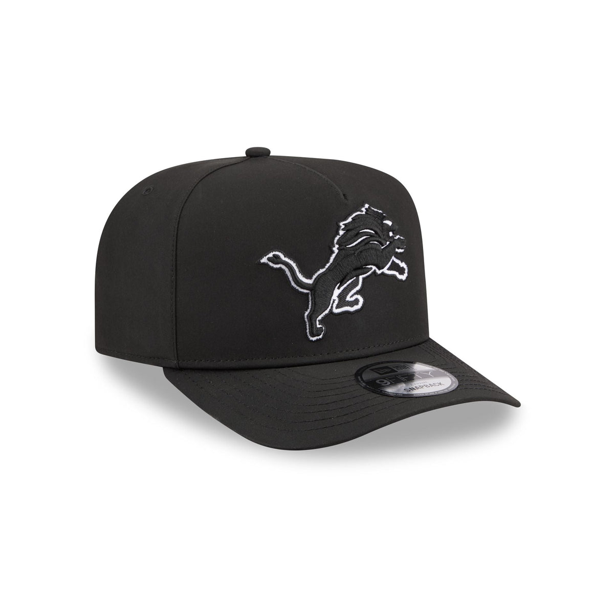Detroit Lions GORE-TEX Black 9FIFTY A-Frame Snapback Hat