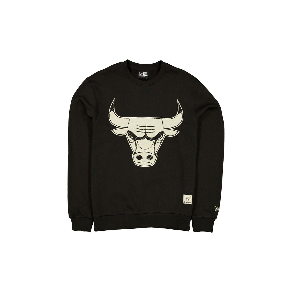 Chicago Bulls Quilted Crewneck