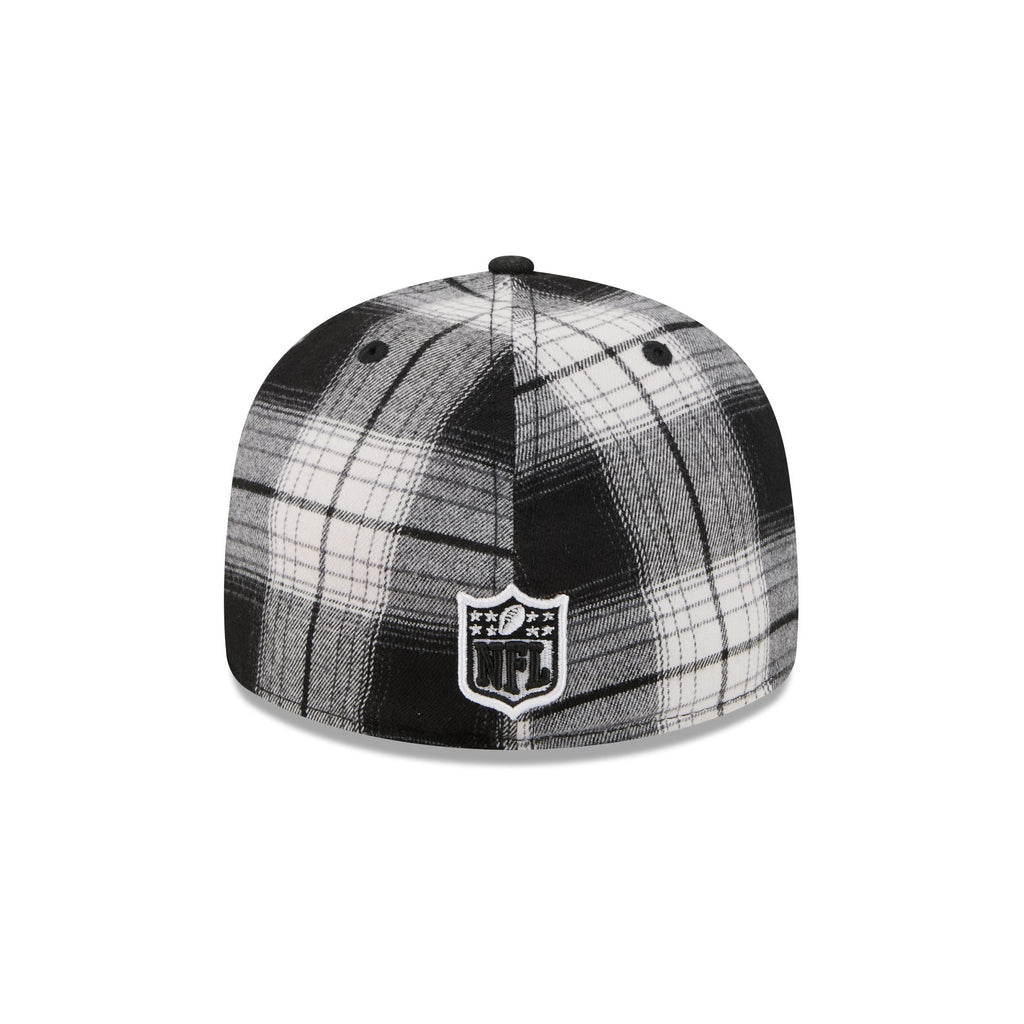 Philadelphia Eagles Grunge Plaid Retro Crown 59FIFTY Fitted Hat
