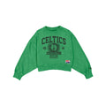 Boston Celtics Throwback Women's Boxy Crewneck