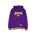 Los Angeles Lakers Throwback Felt Logo Hoodie