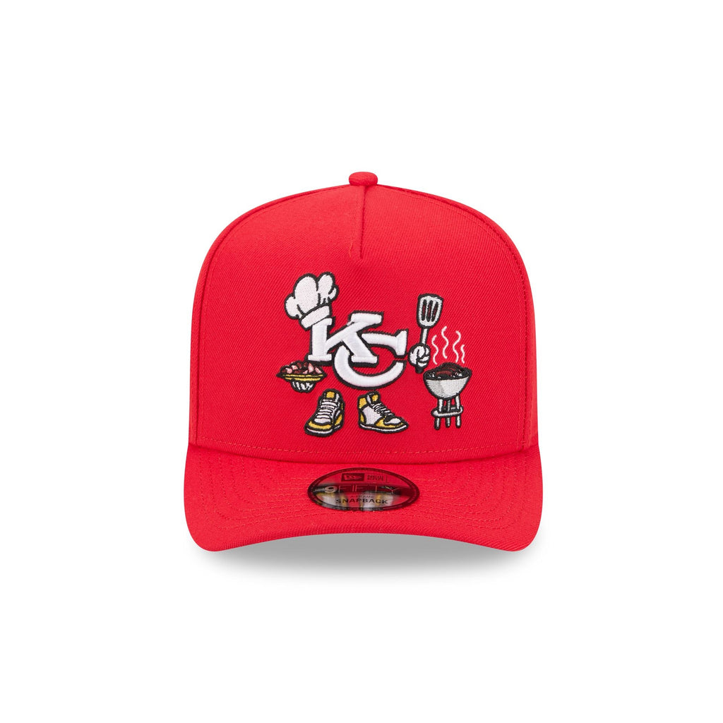 Kansas City Chiefs Cartoon 9FIFTY A-Frame Snapback Hat