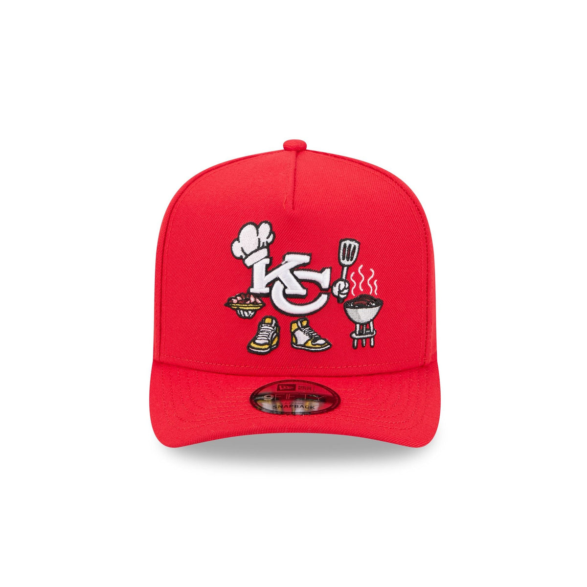 Kansas City Chiefs Cartoon 9FIFTY A-Frame Snapback Hat