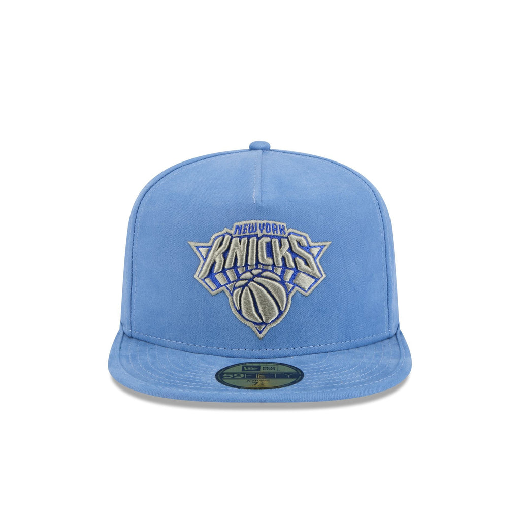 New York Knicks Quilted 59FIFTY A-Frame Fitted Hat