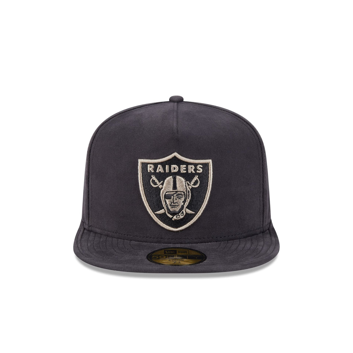 Las Vegas Raiders Quilted 59FIFTY A-Frame Fitted Hat