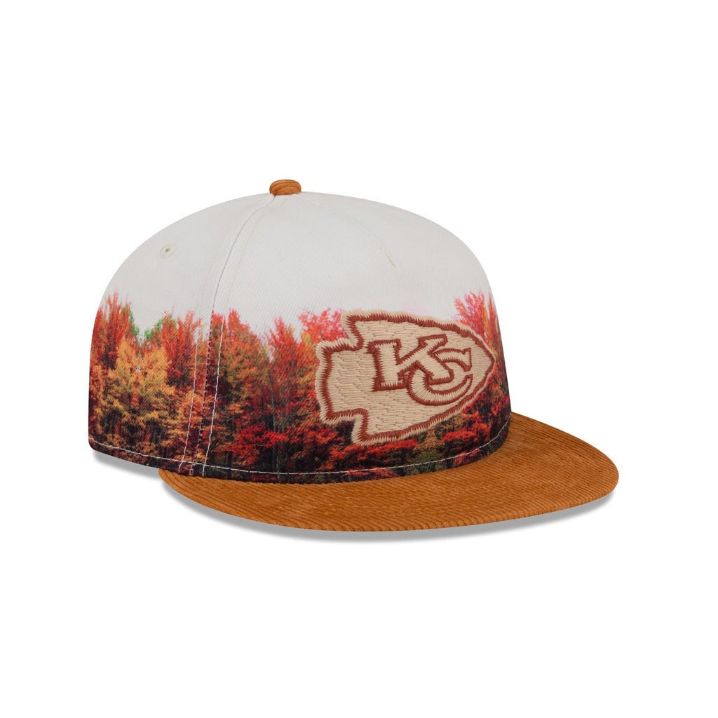 Kansas City Chiefs Fall Forest Retro Crown 9FIFTY Adjustable Hat