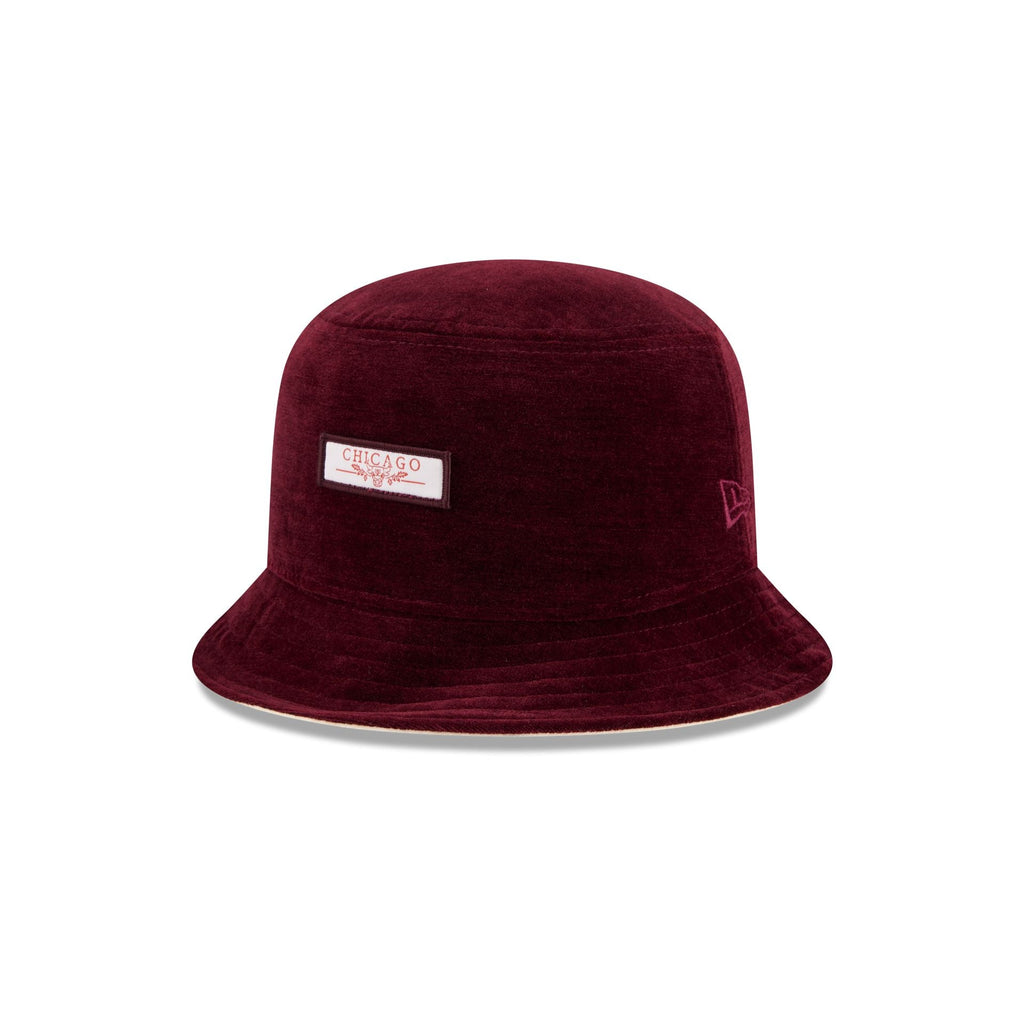 Chicago Bulls Fall Velvet Bucket Hat