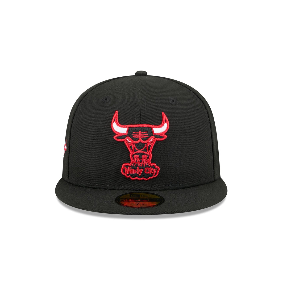 Chicago Bulls 1960-1970 Hardwood Classics Sidepatch 59FIFTY Fitted Hat