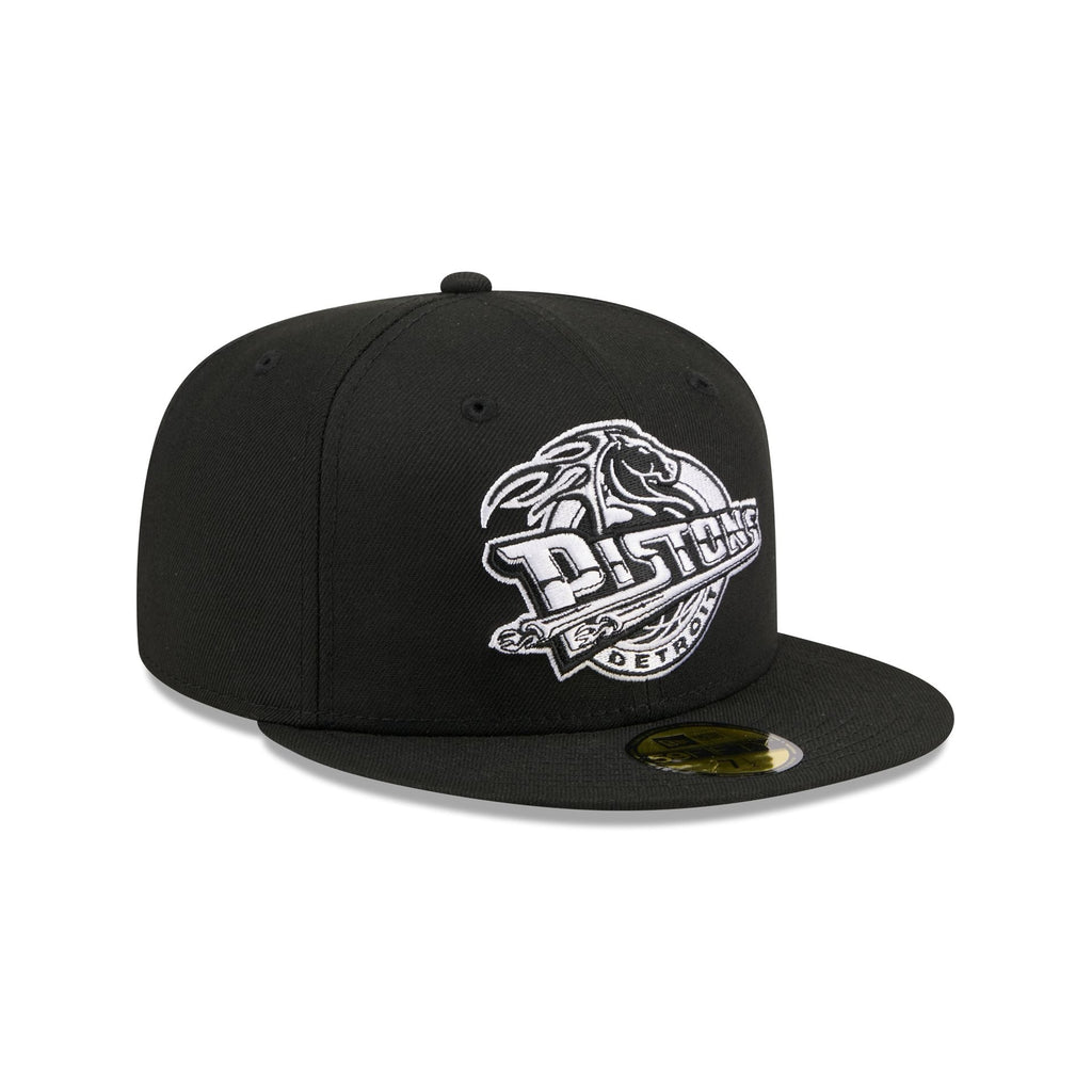 Detroit Pistons 1996-2000 Hardwood Classics Black 59FIFTY Fitted Hat