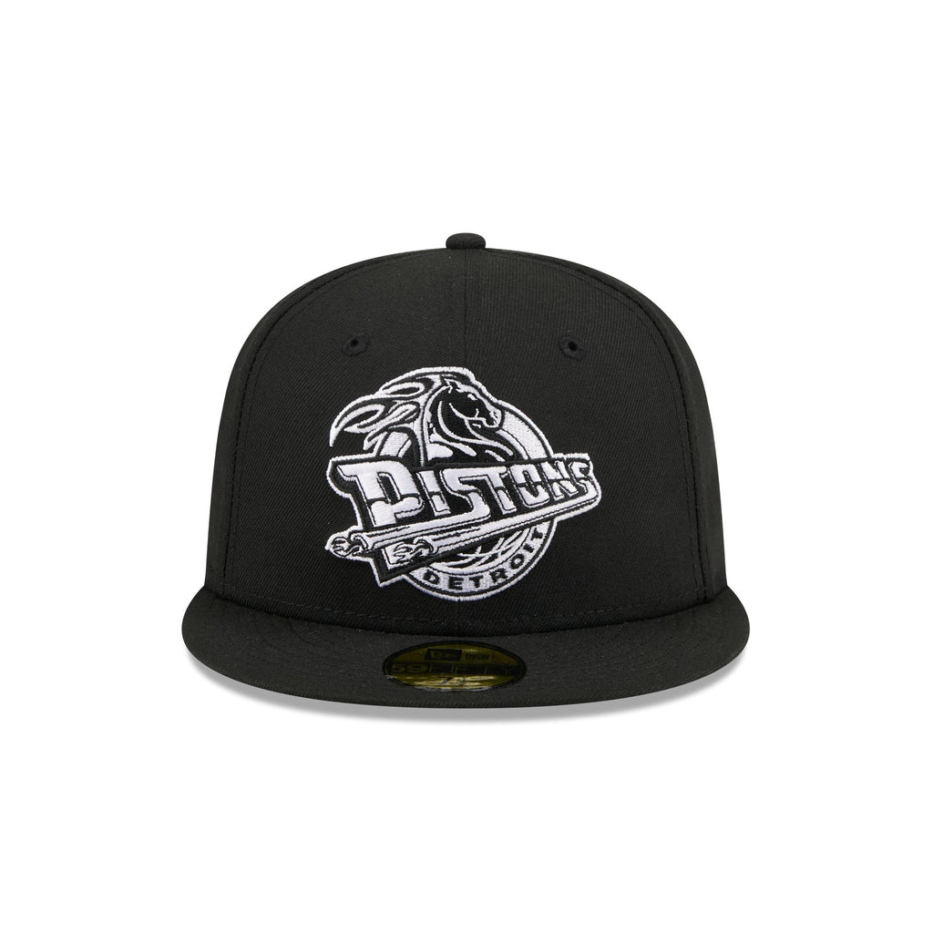 Detroit Pistons 1996-2000 Hardwood Classics Black 59FIFTY Fitted Hat