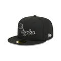 Los Angeles Lakers 1960-1965 Hardwood Classics Black 59FIFTY Fitted Hat