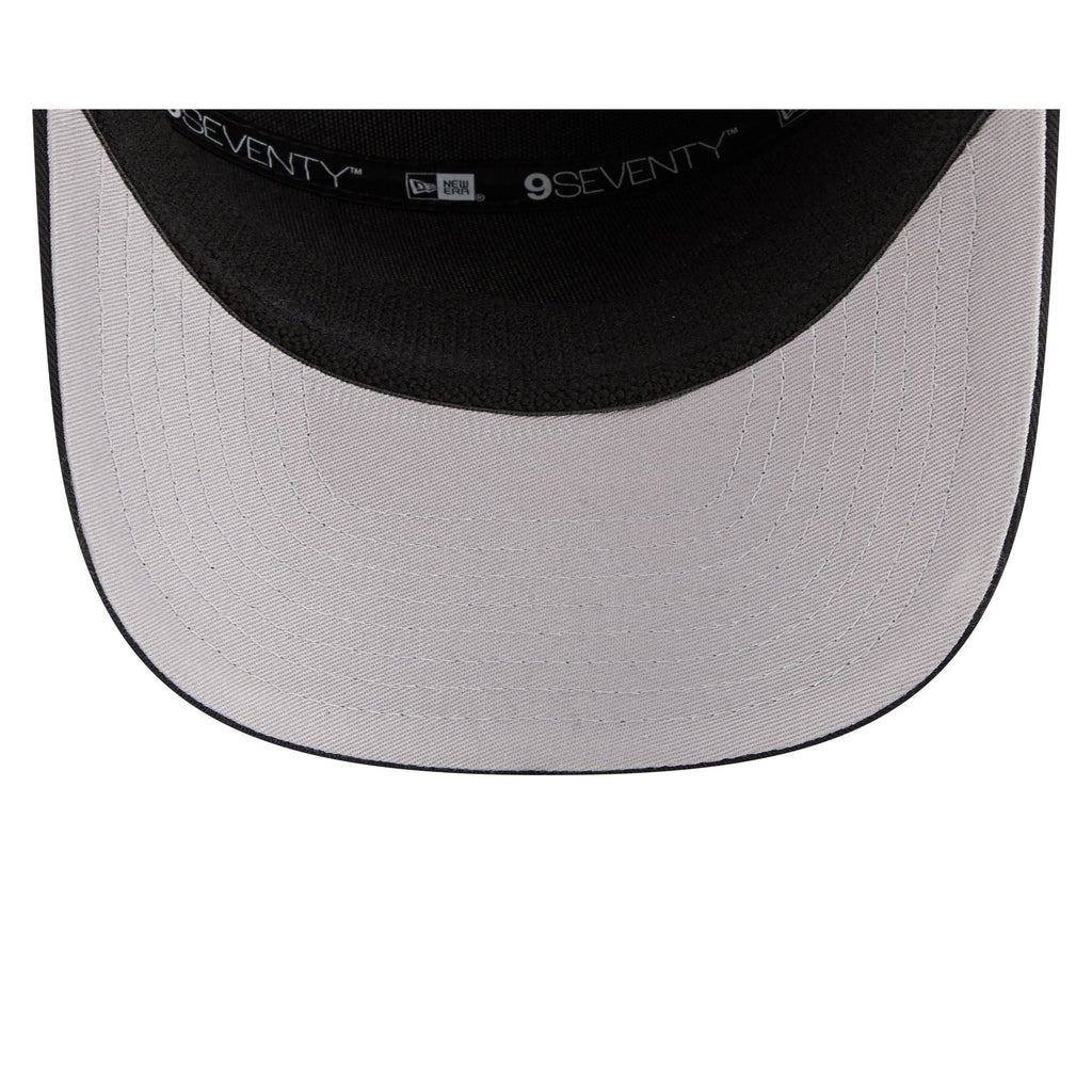 Las Vegas Raiders Property of Patch Split Panel 9SEVENTY Stretch-Snap Hat