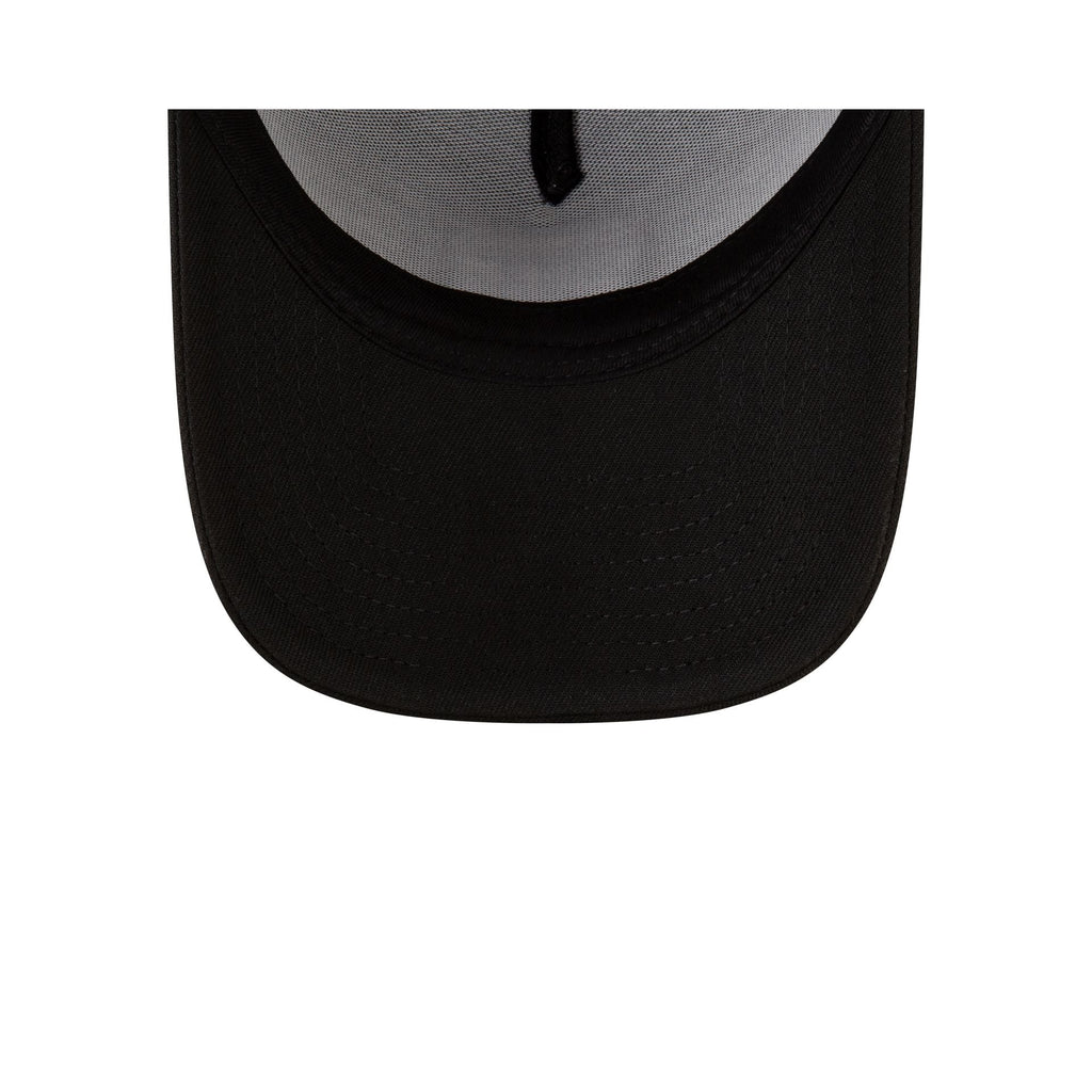 Malbon x New York Knicks Black 9FORTY A-Frame Snapback Hat