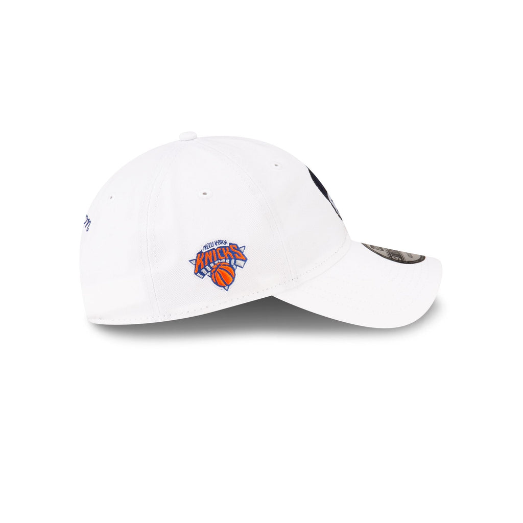 Malbon x New York Knicks White 9TWENTY Adjustable Hat